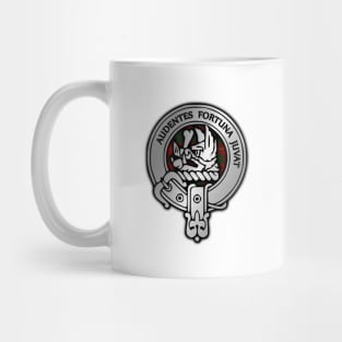 Clan MacKinnon Crest & Tartan Mug